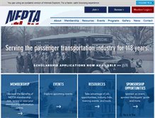 Tablet Screenshot of nepta.org